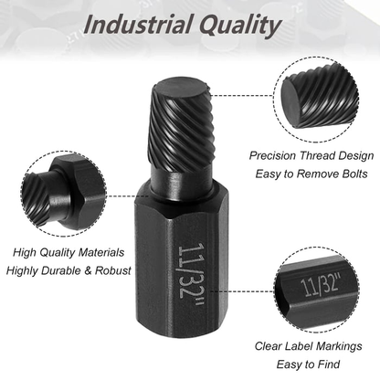 10PCS Broken Screw Remover Kit