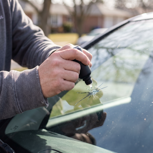 HOOVER GlassFix — Windshield Chip & Crack Repair Kit